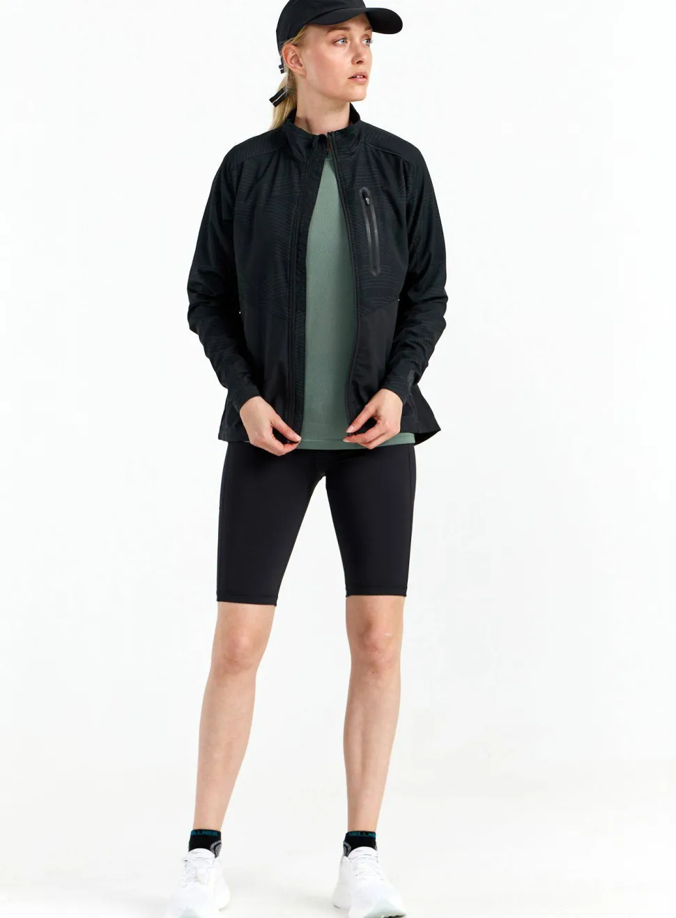 Hellner Mustavaara Short Tights Women Jet Black