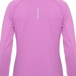 Hellner Women's Core Running Halfzip LS Tee Mulberry