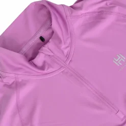 Hellner Women's Core Running Halfzip LS Tee Mulberry