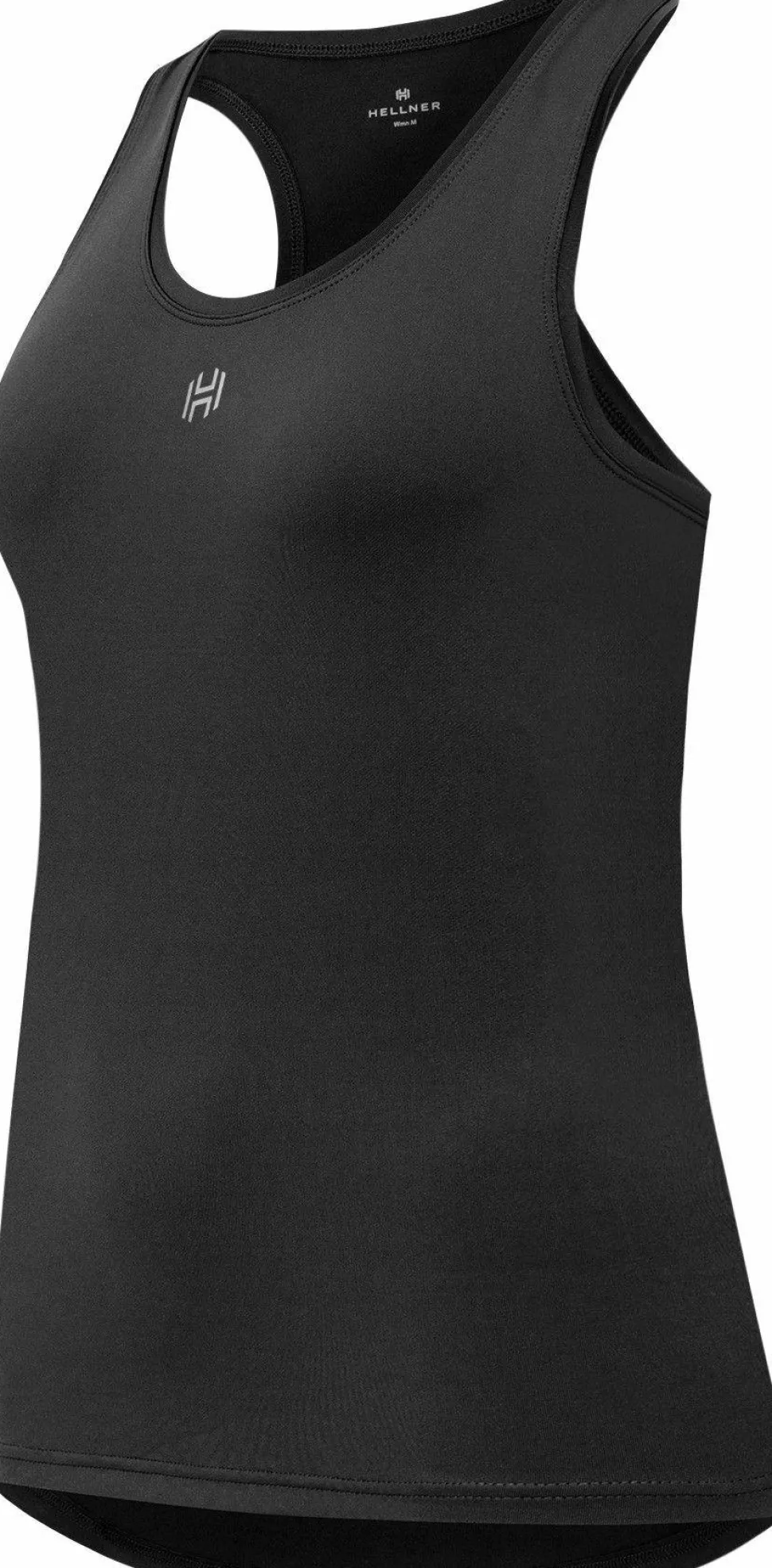 Hellner Women's Core Running Singlet Black Beauty