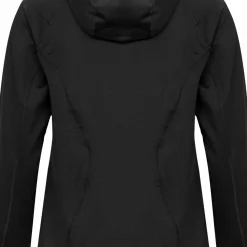 Hellner Women's Tech Fleece Hood Black Beauty