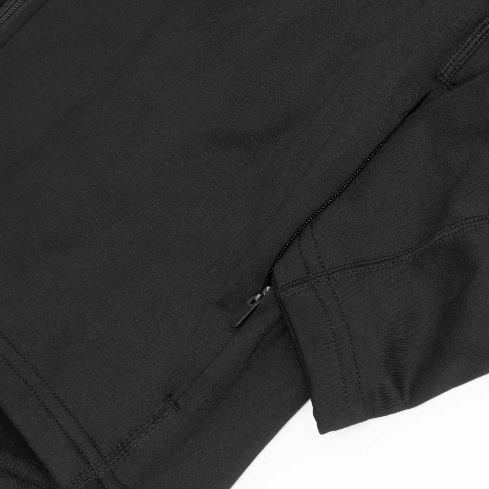 Hellner Women's Tech Fleece Hood Black Beauty