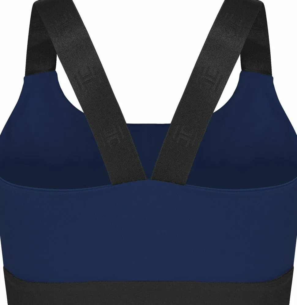 Hellner Women's Tech Sport Bra Dress Blues
