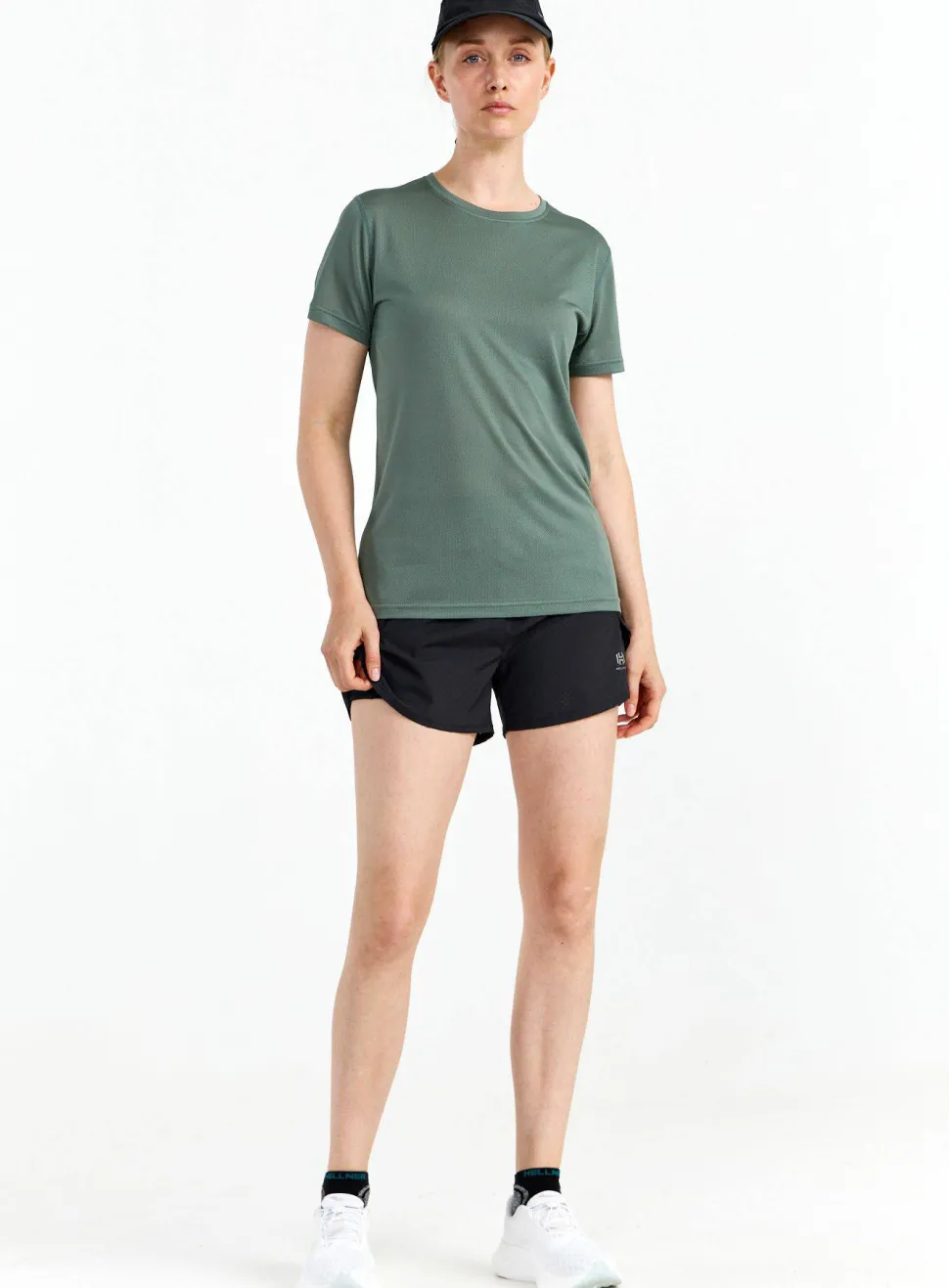 Hellner Women's Tossis Mesh Tee Laurel Wreath