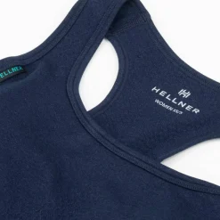 Hellner Women's Wool Tech Seamless Bra Dress Blues