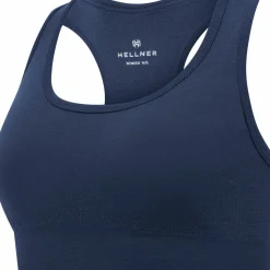 Hellner Women's Wool Tech Seamless Bra Dress Blues