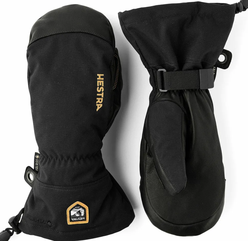 Hestra Army Leather GORE-TEX - Mittens Black/Black