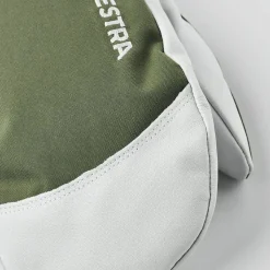 Hestra Army Leather Heli Ski Mitt Olive