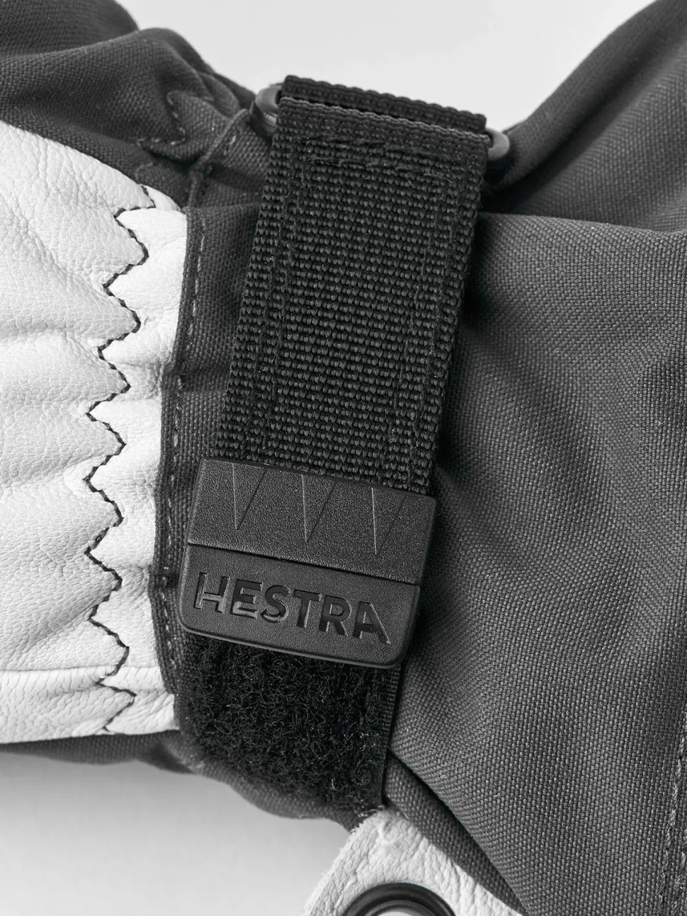 Hestra Army Leather Heli Ski 5-finger Grey