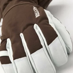Hestra Army Leather Heli Ski 5-finger Espresso