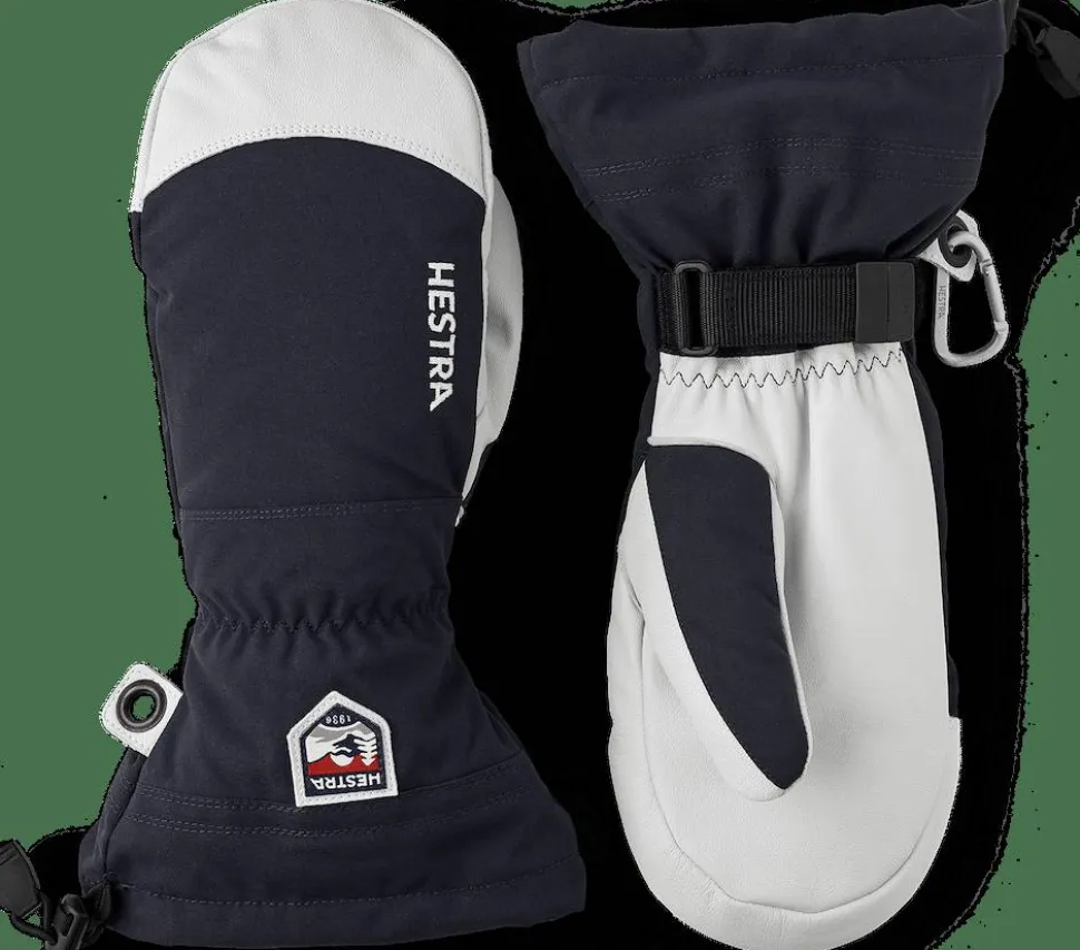 Hestra Army Leather Heli Ski Mitt Marine