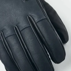 Hestra Army Leather Wool Terry 5-Finger Grey