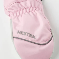 Hestra Baby's Zip Light Mitt Pink