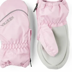 Hestra Baby's Zip Light Mitt Pink