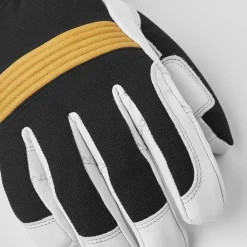 Hestra Couloir 5 Finger Black/Off White