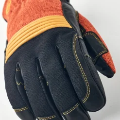 Hestra Couloir 5 Finger Brick Red/Black