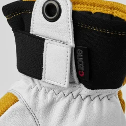 Hestra Couloir 5 Finger Mustard/Off White