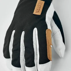 Hestra Ergo Grip Active Wool Terry - 5 Finger Black/Off White