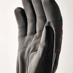 Hestra Ergo Grip Delta HDry - 5 Finger Black/Dark Grey