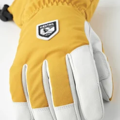 Hestra Flextron Motion 5-Finger Mustard/Offwhite