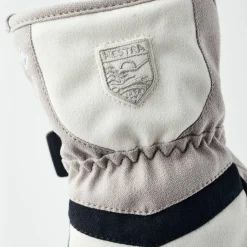 Hestra Juniors' Gore-Tex Atlas 5 Finger Beige