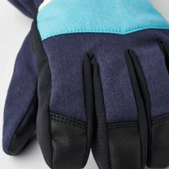 Hestra Juniors' Gore-Tex Atlas 5 Finger Navy