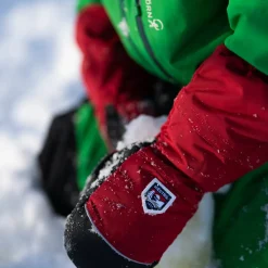 Hestra Kids' Akka Jr. - Mitt Red
