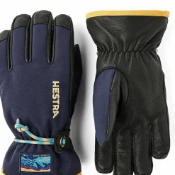 Hestra Kids' Wakayama Jr - 5 Finger Navy