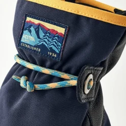 Hestra Kids' Wakayama Jr Mitt Navy