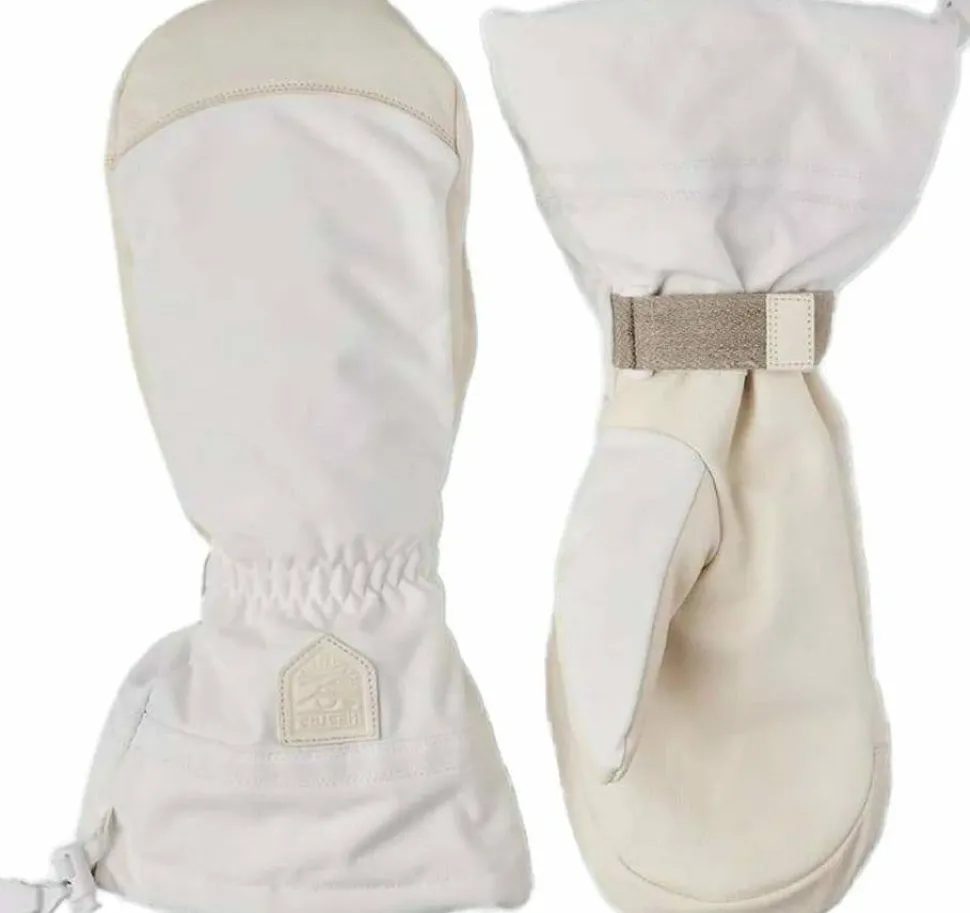 Hestra Mono Wool Mitt Offwhite