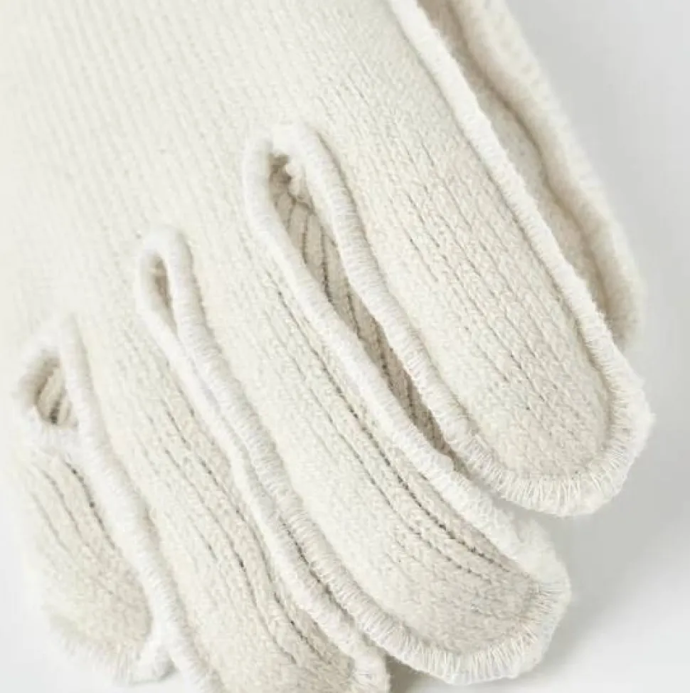 Hestra Wakayama Wool Liner 5-Finger Offwhite