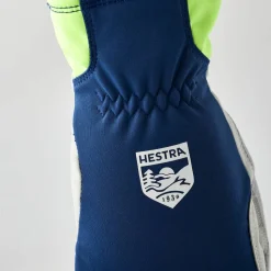 Hestra Women's XC Primaloft 5-Finger Navy/Light Grey