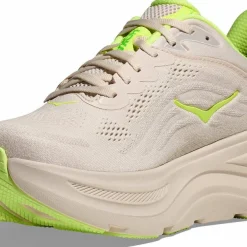 Hoka Men's Bondi 9 Grout/Neon Yuzu