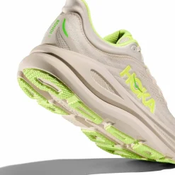 Hoka Men's Bondi 9 Grout/Neon Yuzu
