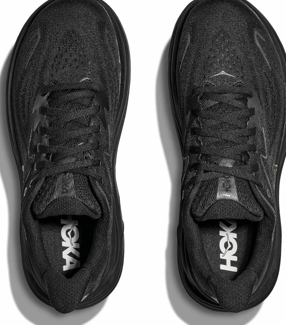 Hoka Men's Clifton 10 Wide Black/Black