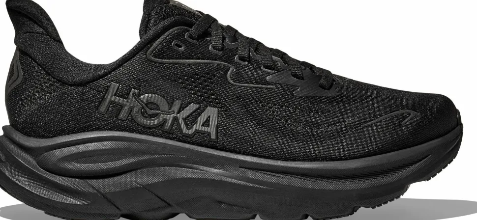 Hoka Men's Clifton 10 Wide Black/Black