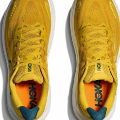 Hoka Men's Clifton 10 Yellow Gold/Tidal Wave