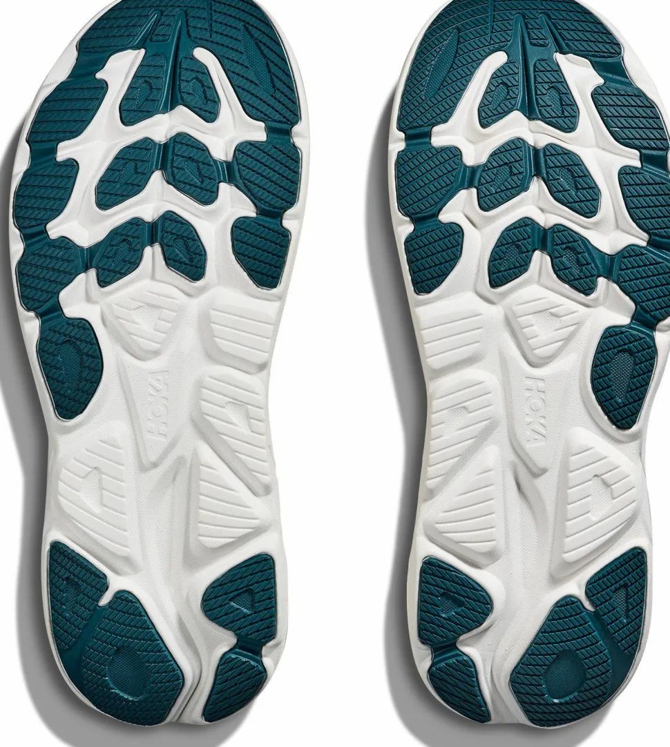 Hoka Men's Clifton 10 Yellow Gold/Tidal Wave