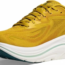 Hoka Men's Clifton 10 Yellow Gold/Tidal Wave