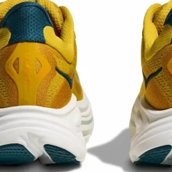 Hoka Men's Clifton 10 Yellow Gold/Tidal Wave