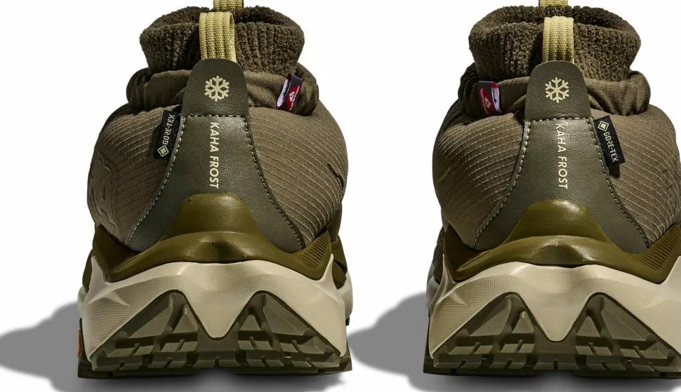 Hoka Men's Kaha 2 Frost Moc GORE-TEX Antique Olive/Spruce Green