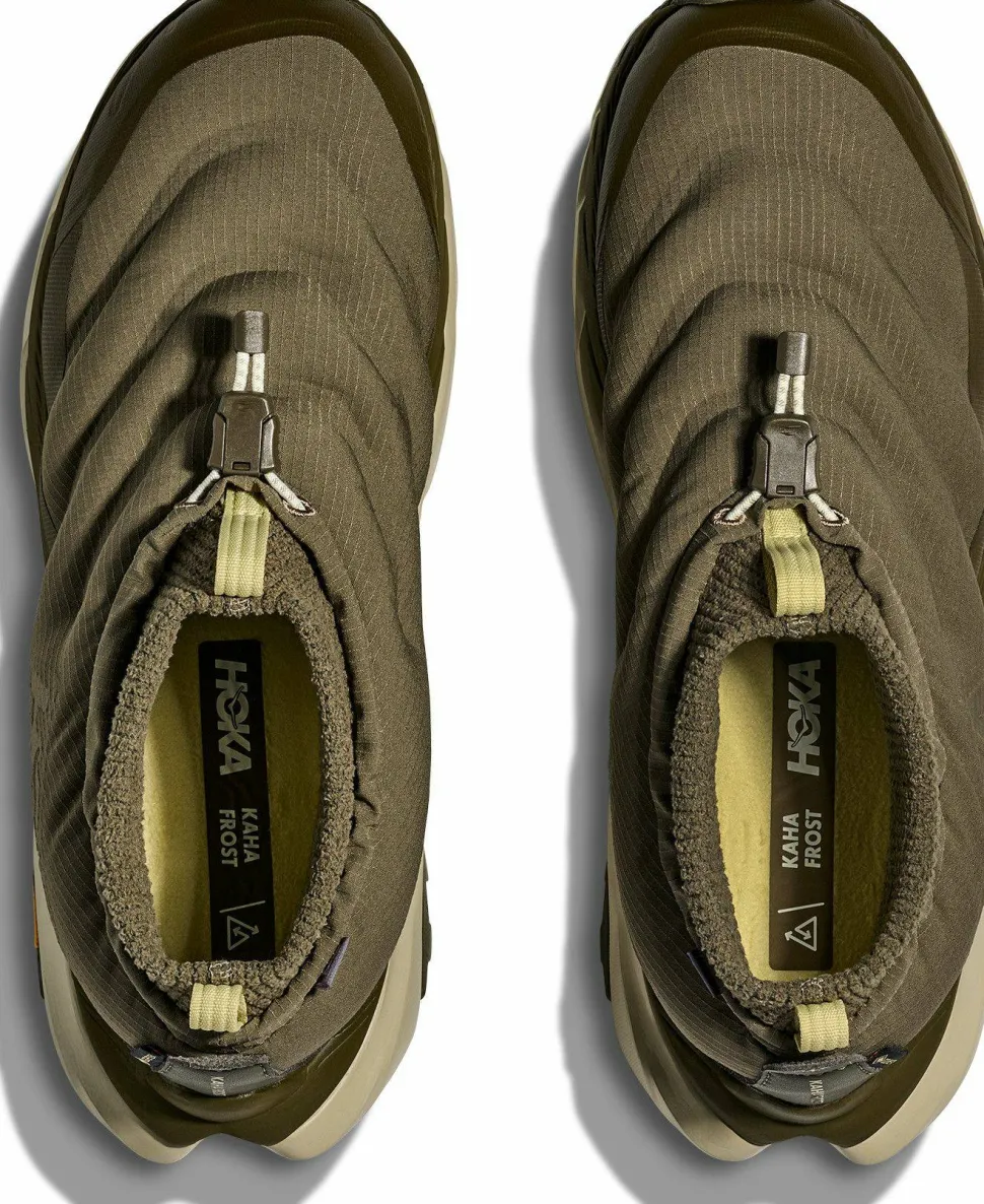 Hoka Men's Kaha 2 Frost Moc GORE-TEX Antique Olive/Spruce Green