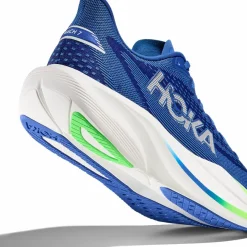 Hoka Men's Mach 7 Cobalt Blue/Neon Green