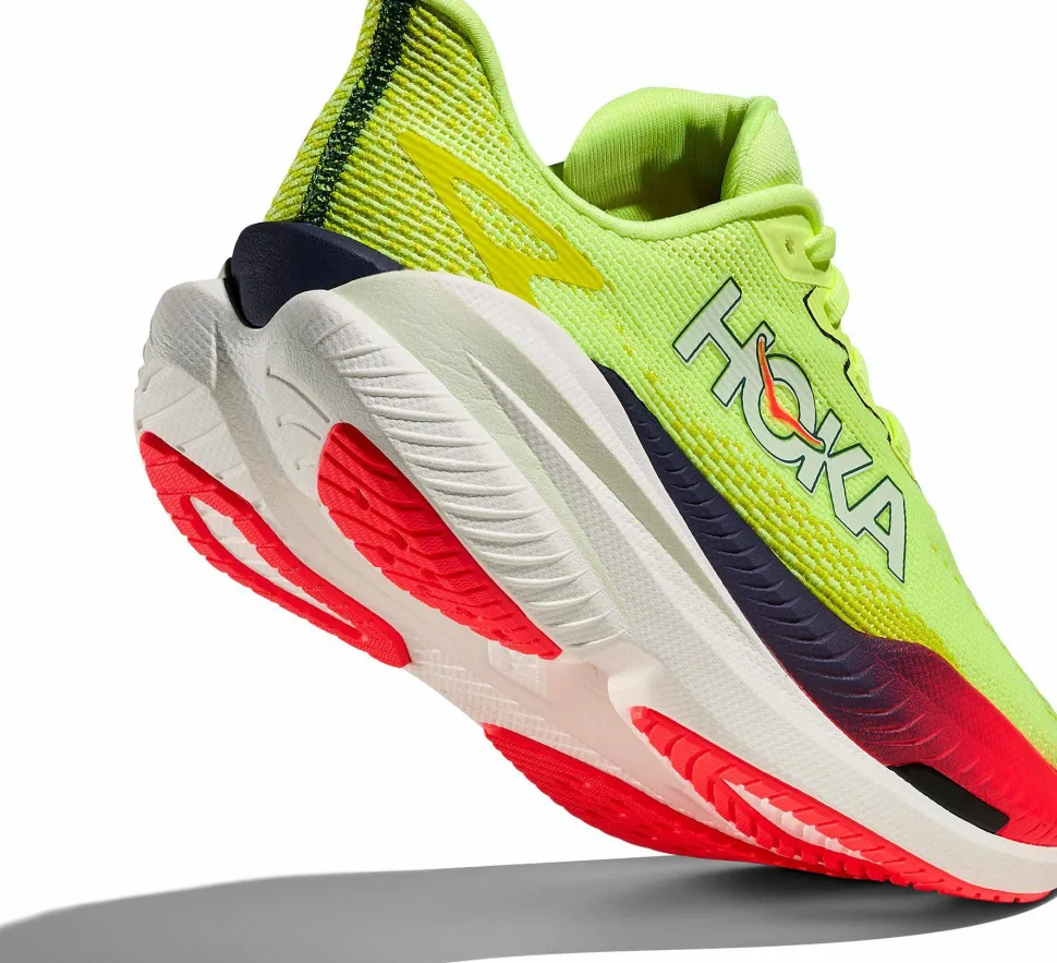 Hoka Men's Mach X 3 Neon Yuzu/Squid Ink