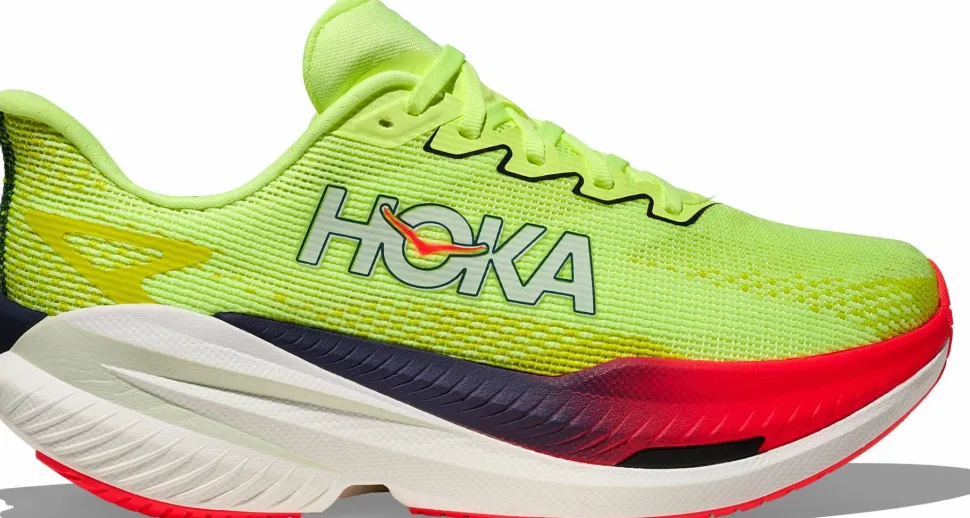 Hoka Men's Mach X 3 Neon Yuzu/Squid Ink