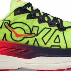 Hoka Men's Rocket X Trail Neon Yuzu/Neon Flame