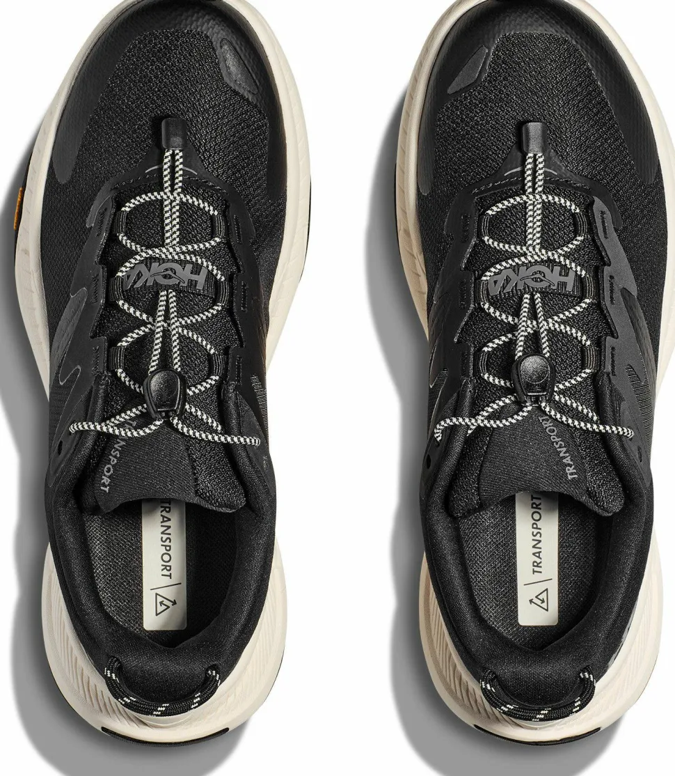 Hoka Men's Transport Black/Alabaster