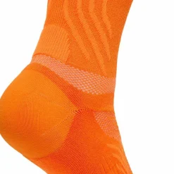 Hoka Unisex Bondi 9 Crew Run Sock Electric Tangerine