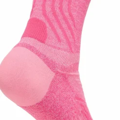 Hoka Unisex Bondi 9 Crew Run Sock Electric Rose