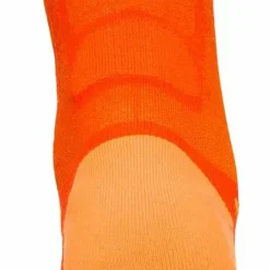 Hoka Unisex Clifton 10 Crew Run Sock Lava